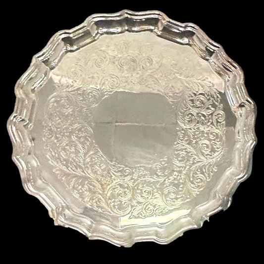 BIRKS SILVER SERVING TRAY