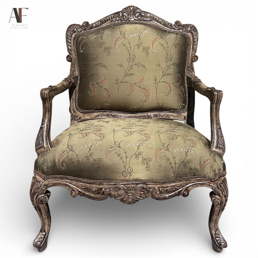 FRENCH LOUIS STYLE ARM CHAIR