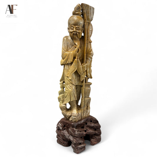 SOAP STONE ASIAN FIGURINE