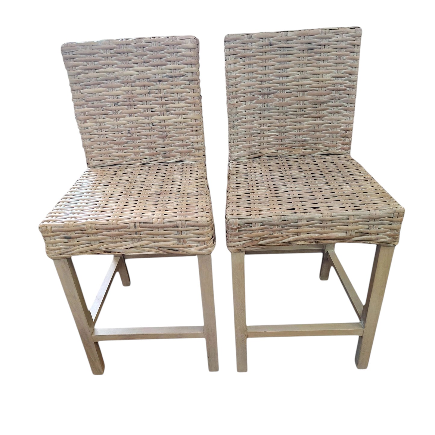 Tobie Rattan Counter Stool (Pair)