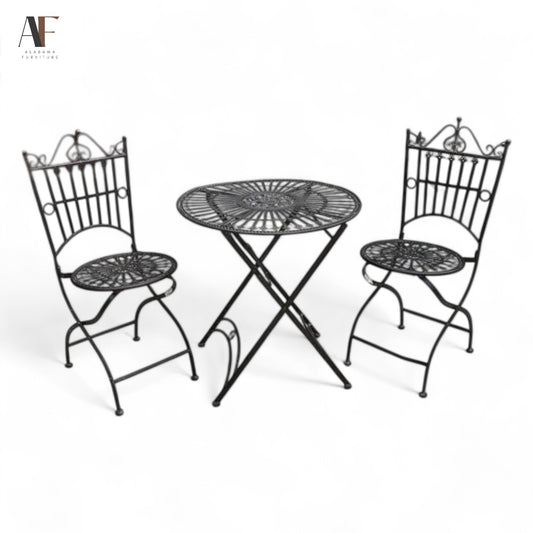 BISTRO TABLE AND 2 CHAIRS