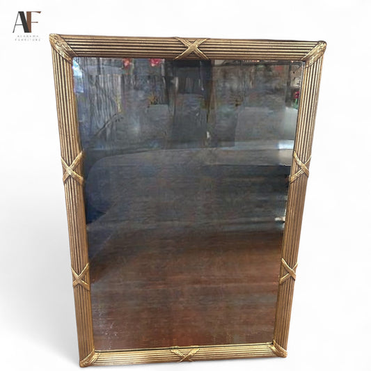 GOLD FRAMED MIRROR