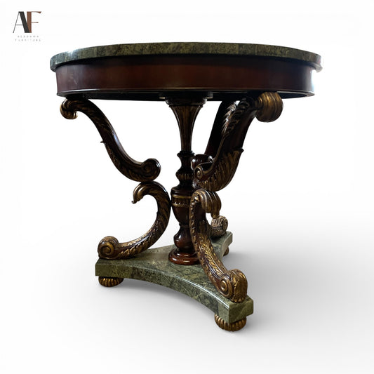 MAITLAND SMITH MARBLE TOP TABLE