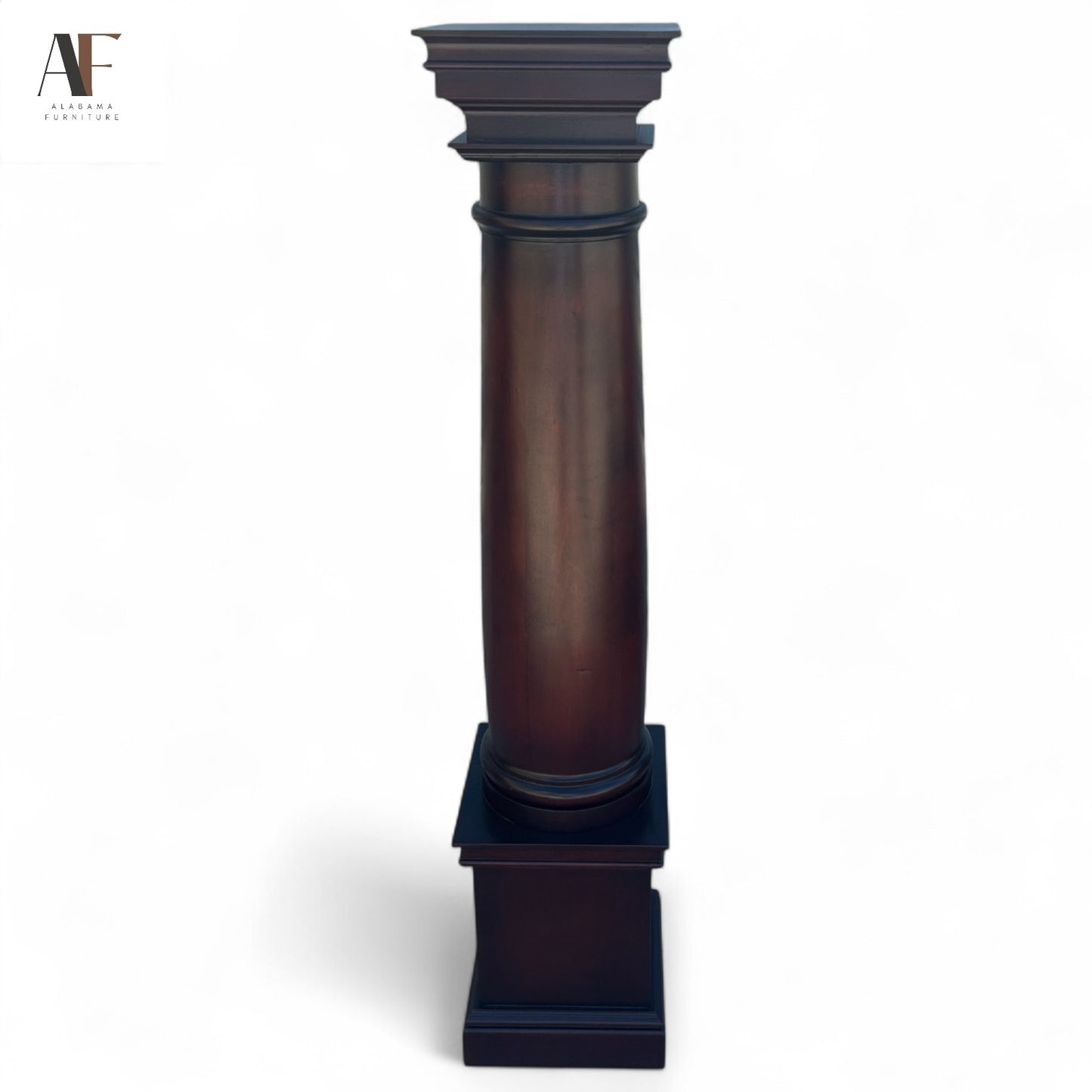 WOOD PEDESTAL