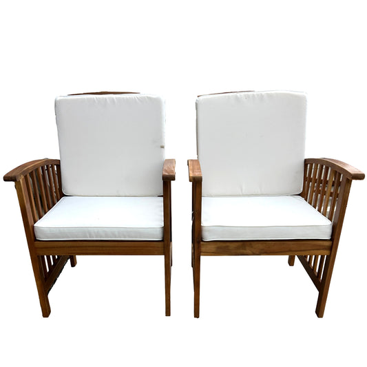 CHAIRS (PAIR)