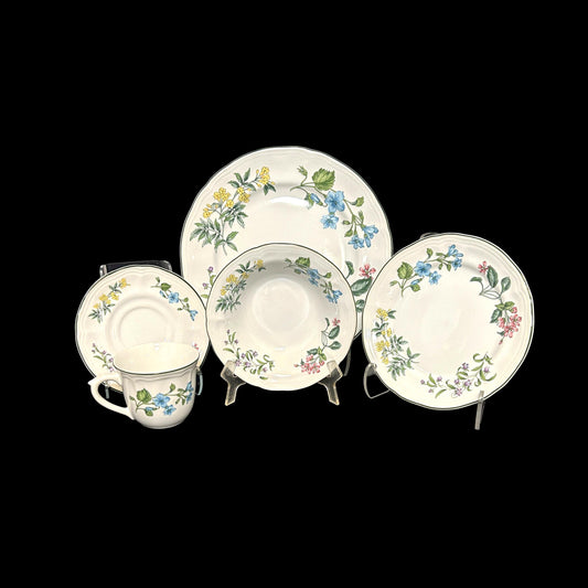 JEWEL STONE DINNERWARE SET 5-PIECES (SET OF 12)