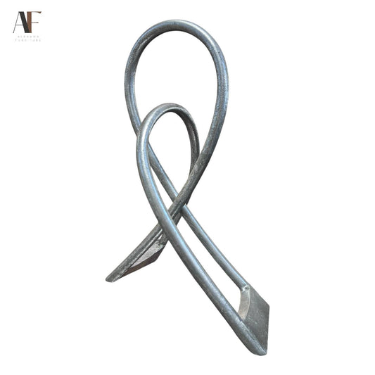 ABSTRACT IRON TABLE SCULPTURE