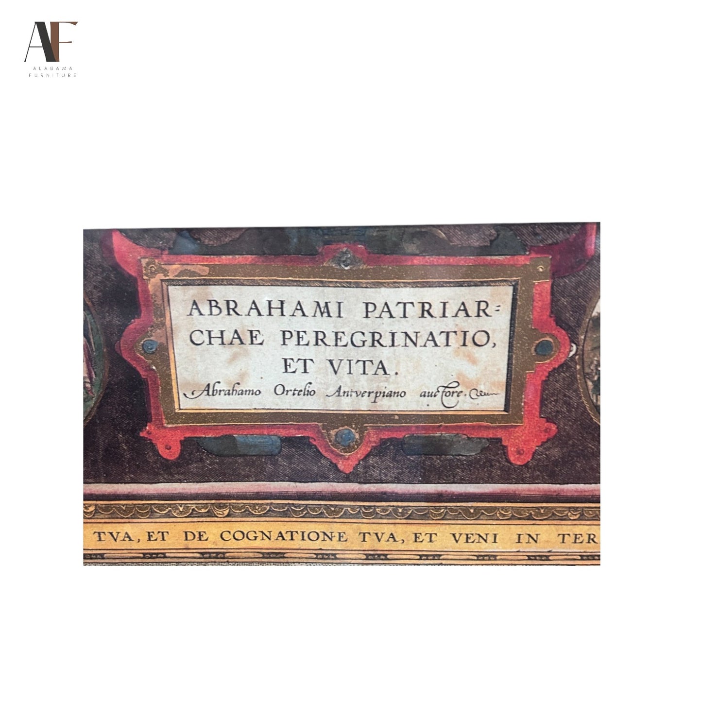 ABRAHAM ORTELIUS MAP