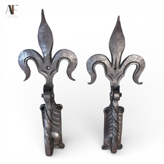 BLACK STEEL DOOR KNOCKERS