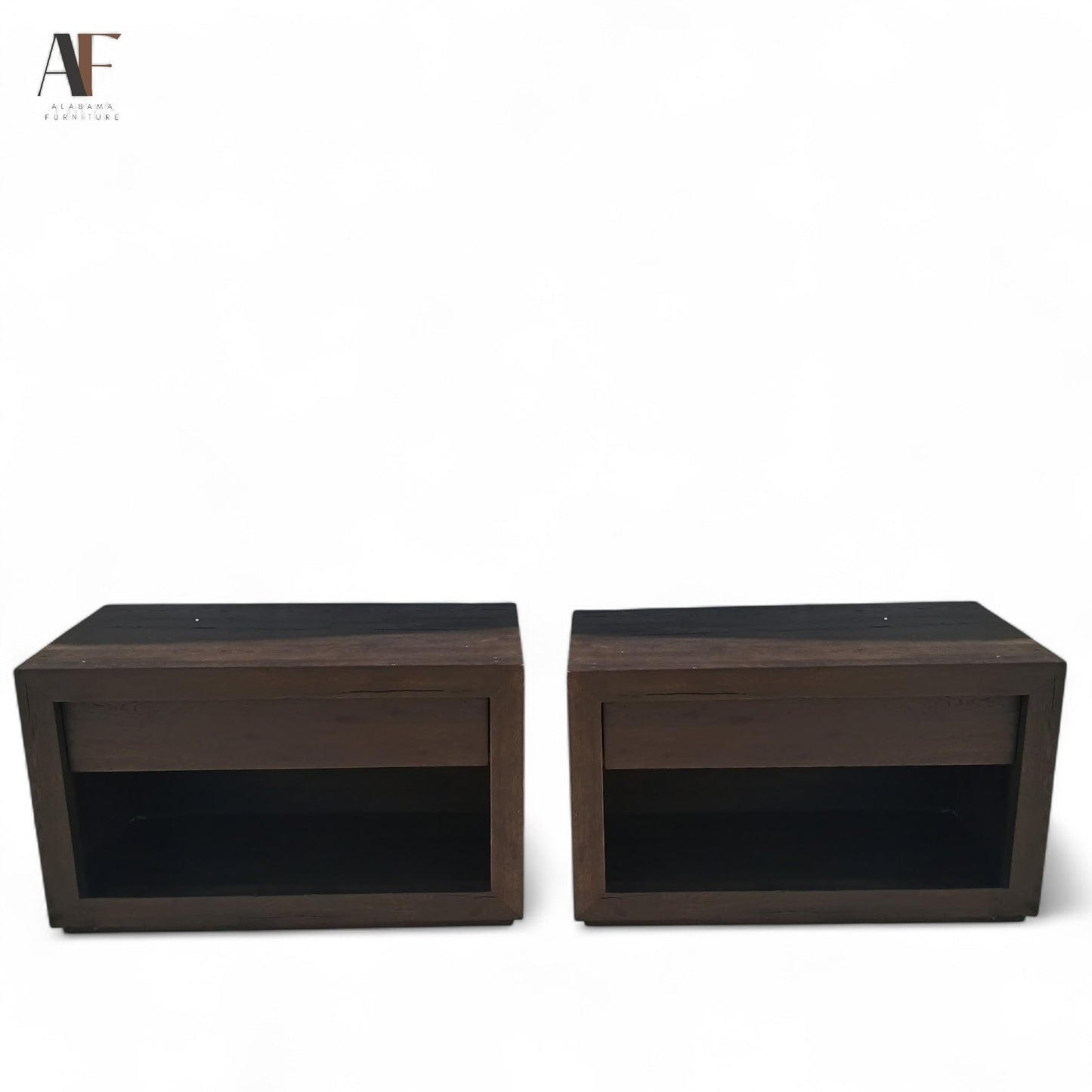 RESTORATION HARDWARE NIGHTSTANDS (PAIR)