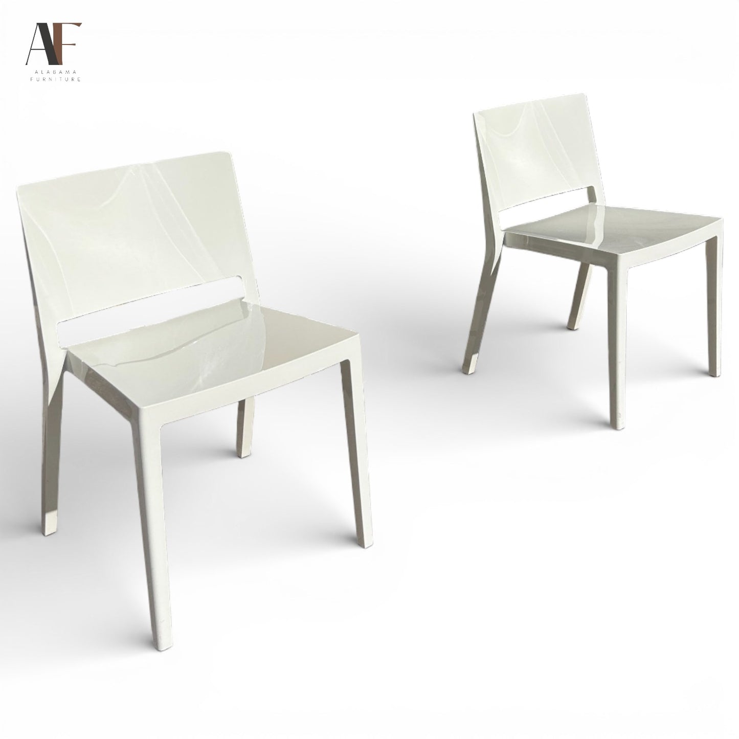 KARTELL LIZZ MAT CHAIRS (SET OF2)