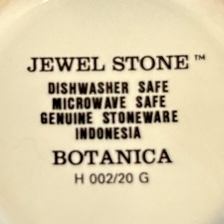 JEWEL STONE DINNERWARE SET 5-PIECES (SET OF 12)