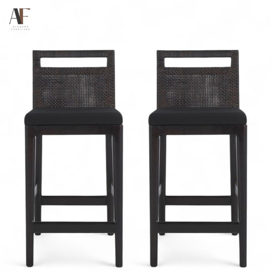COUNTER HIGH STOOLS (PAIR)