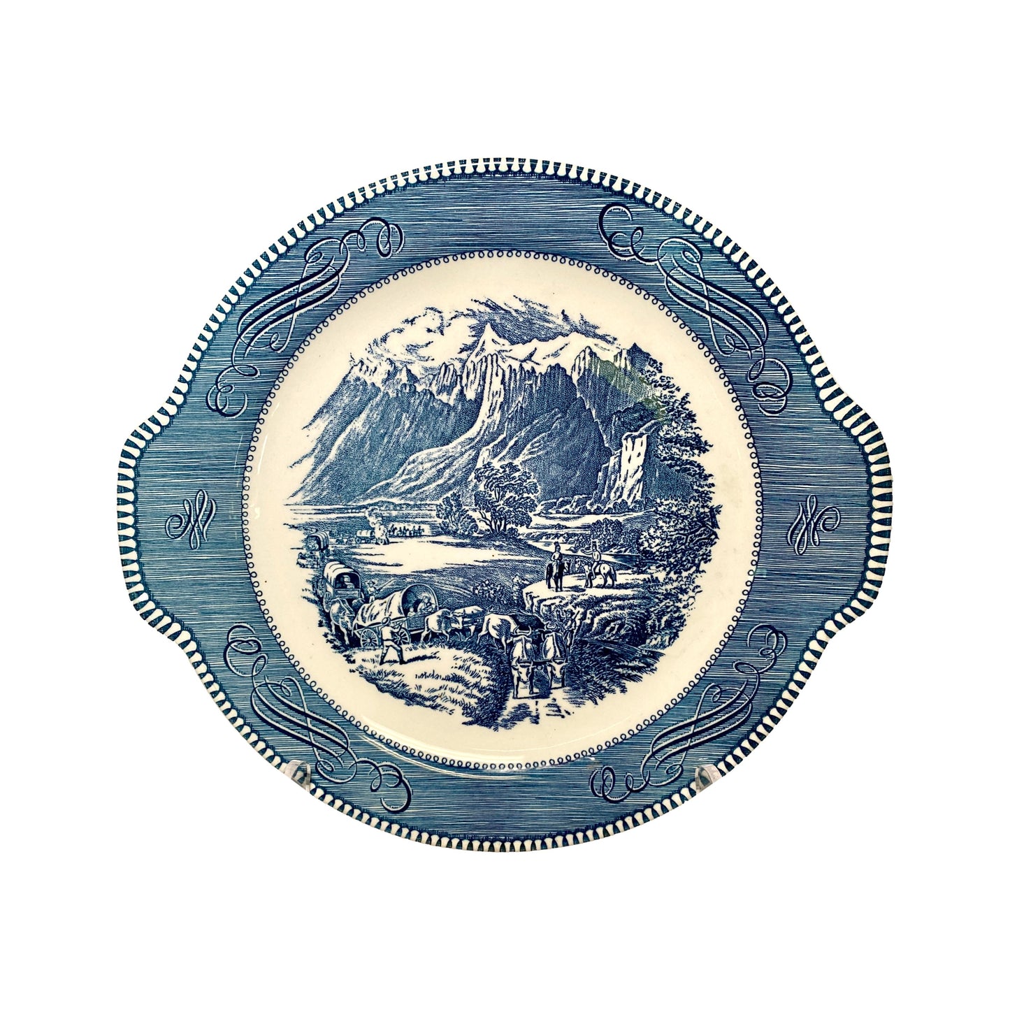 CURRIER & IVES SERVING TRAY