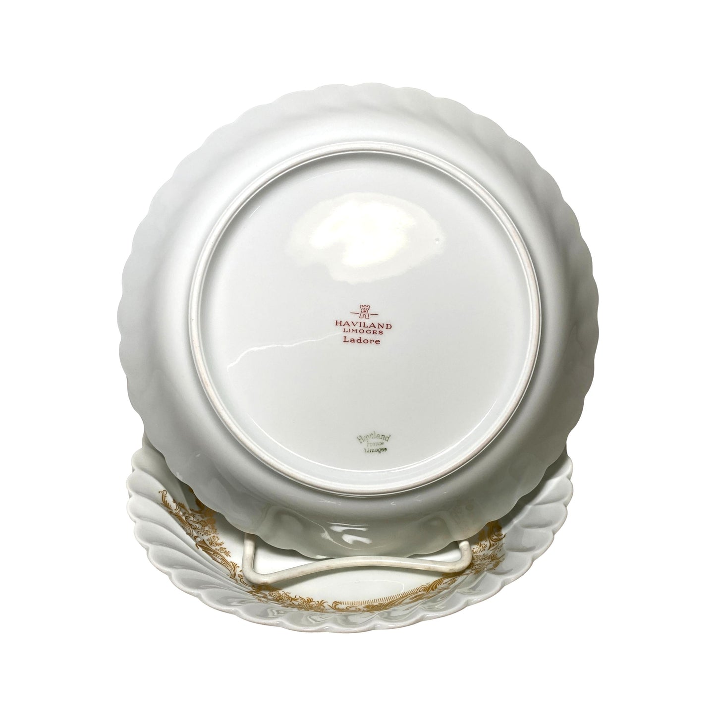 HAIVLAND BOWLS (PAIR)