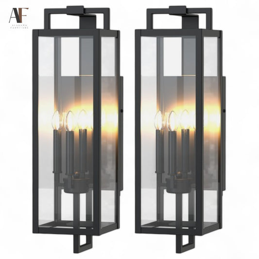 BECKMAN WALL SCONCES (PAIR)