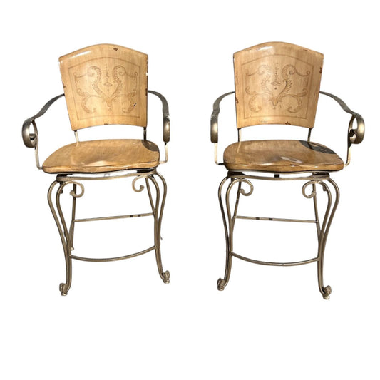 BARSTOOLS (PAIR)