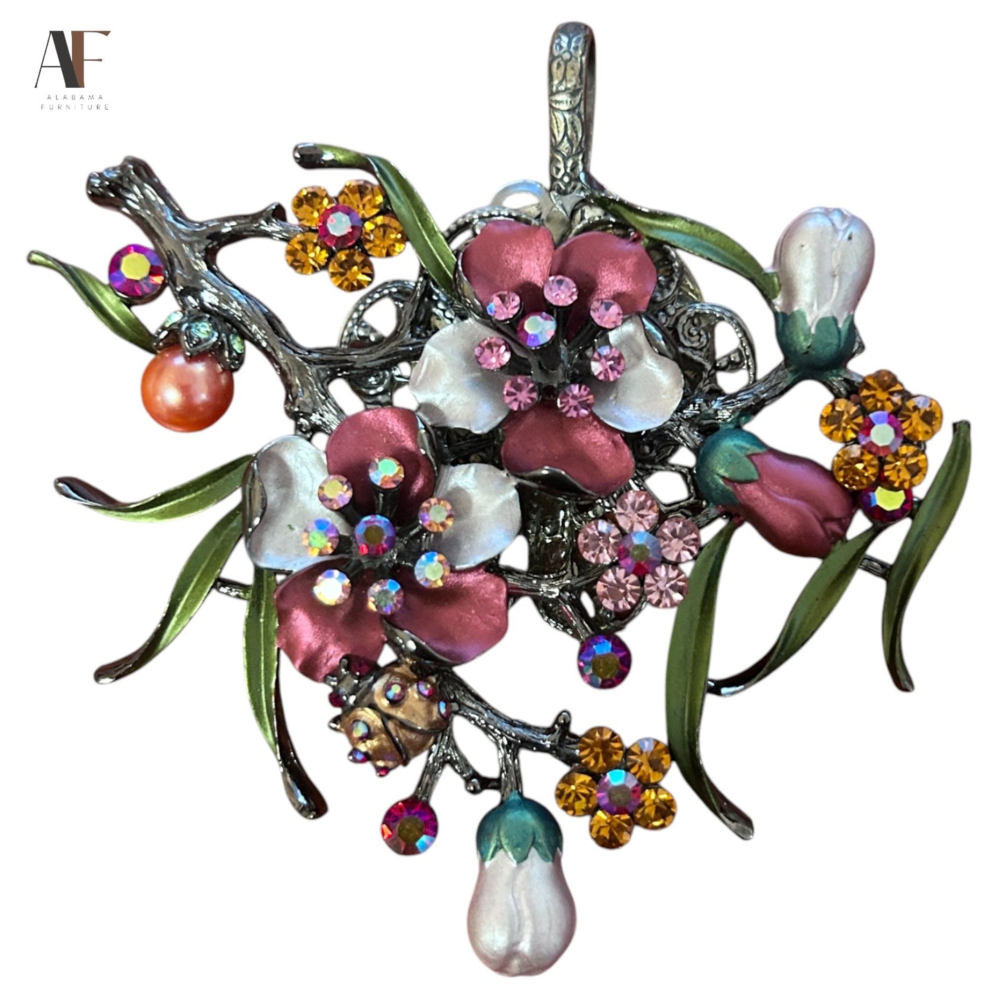 ENAMELED/JEWELED PENDANT