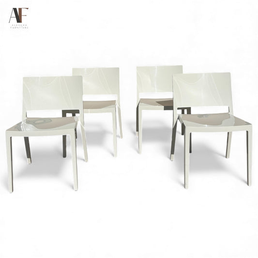 KARTELL LIZZ MAT CHAIRS (SET OF 4)