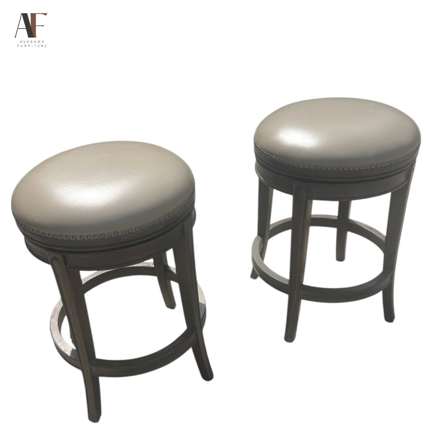 FRONTGATE COUNTER HIGH STOOLS (PAIR)