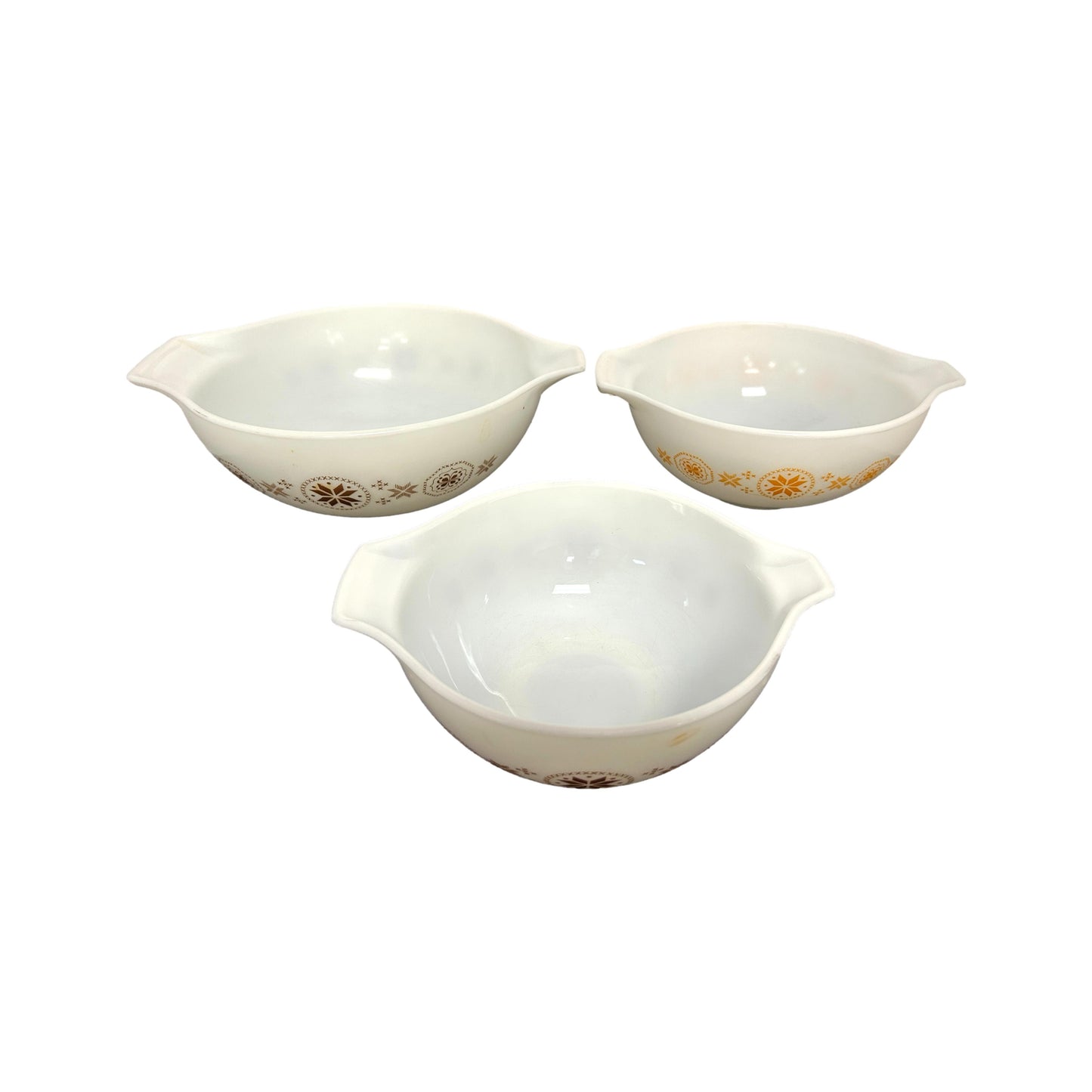 PYREX MIXING BOWL (SET OF 3)