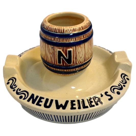 ASHTRAY AND MATCH STRIKER