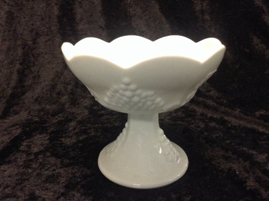 MILK GLASS CANDLEHOLDER
