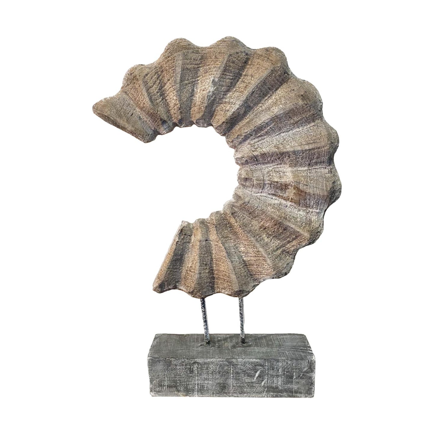 SUN BEAM HALF CIRCLE STATUE