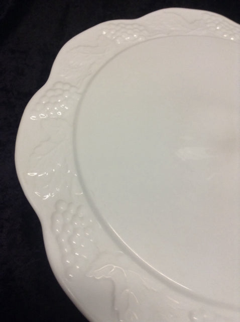 MILK GLASS CAKE STAND