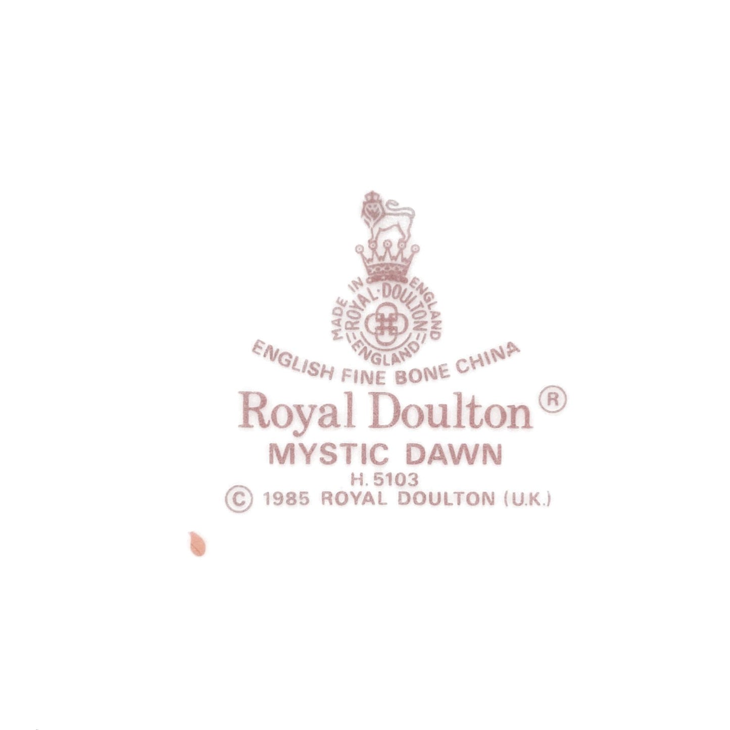 Royal Doulton Mystic Dawn Pin Dish