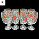 CHRISTMAS STEMWARE (SET OF 8)