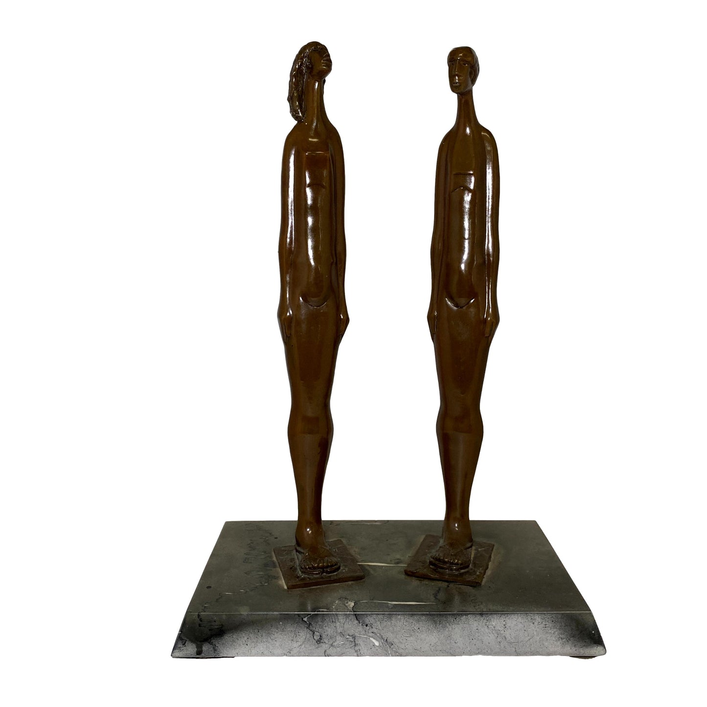 Bronze Couple Statue