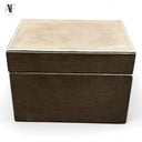 LARGE FAUX LEATHER BOX