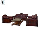 SORENTO LEATHER LIVING ROOM SET
