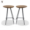 WEST ELM BARSTOOLS (PAIR)