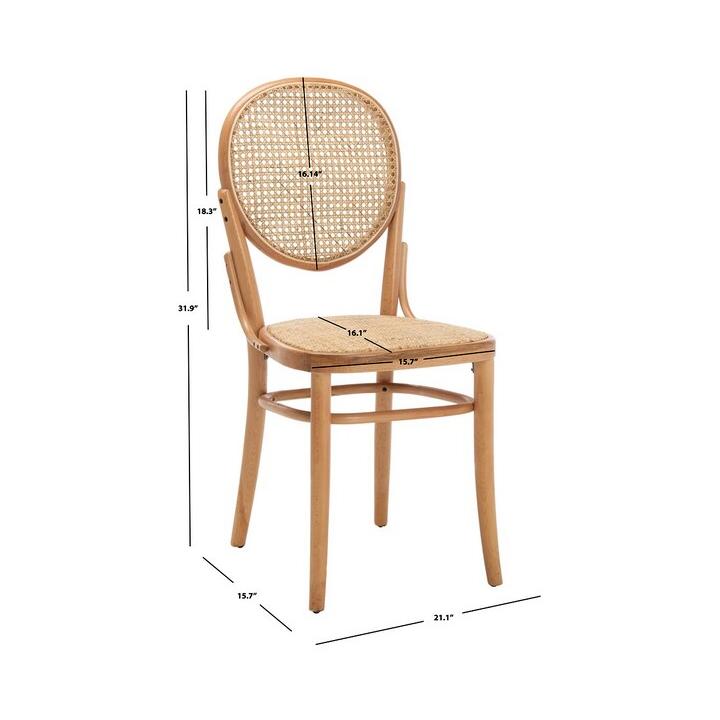 Set of 4 Sonia Cane Dining Chairs