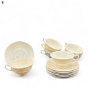LENOX CUP & SAUCERS (SET OF 7)