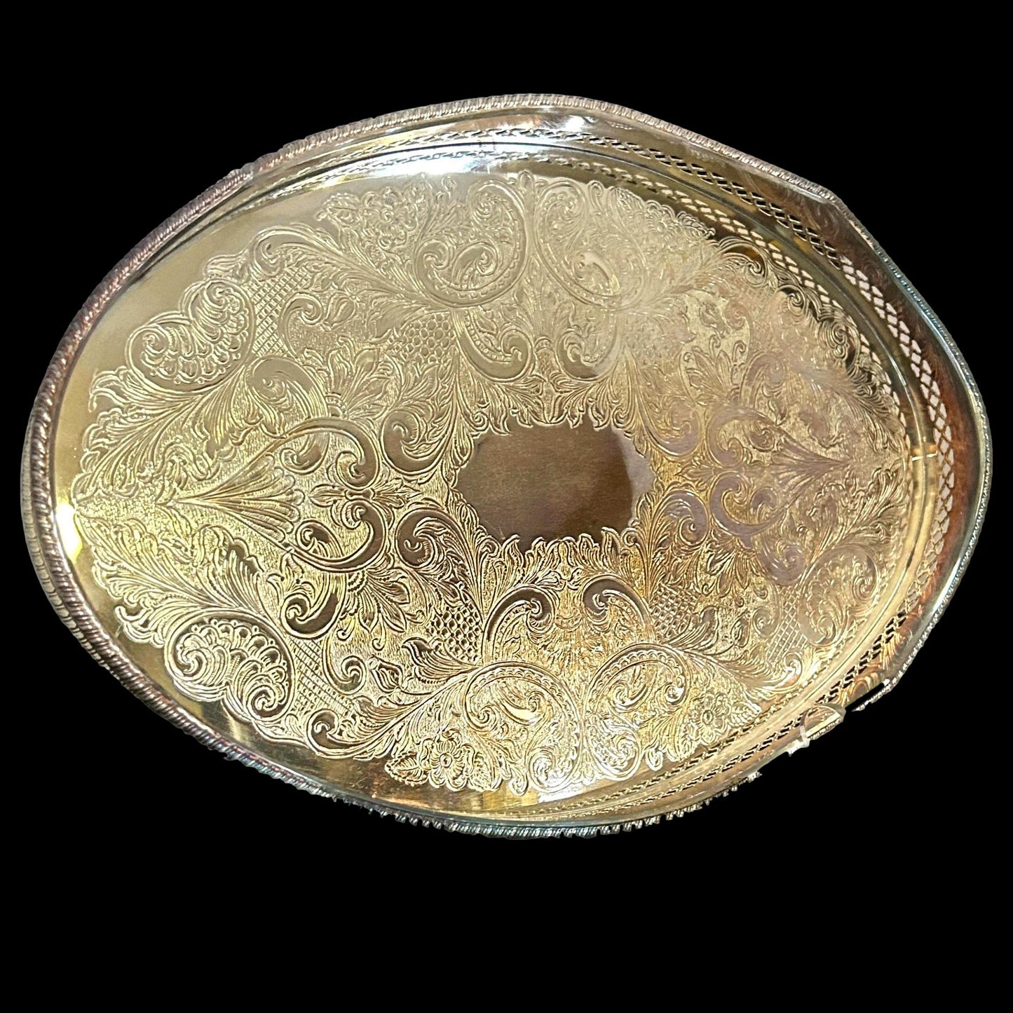 Silver Serving Tray