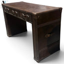RESTORATION HARDWARE LEATHER DESK