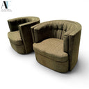 SWIVEL CHAIRS (PAIR)