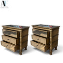 CATERINA HOOKER NIGHTSTANDS (PAIR)