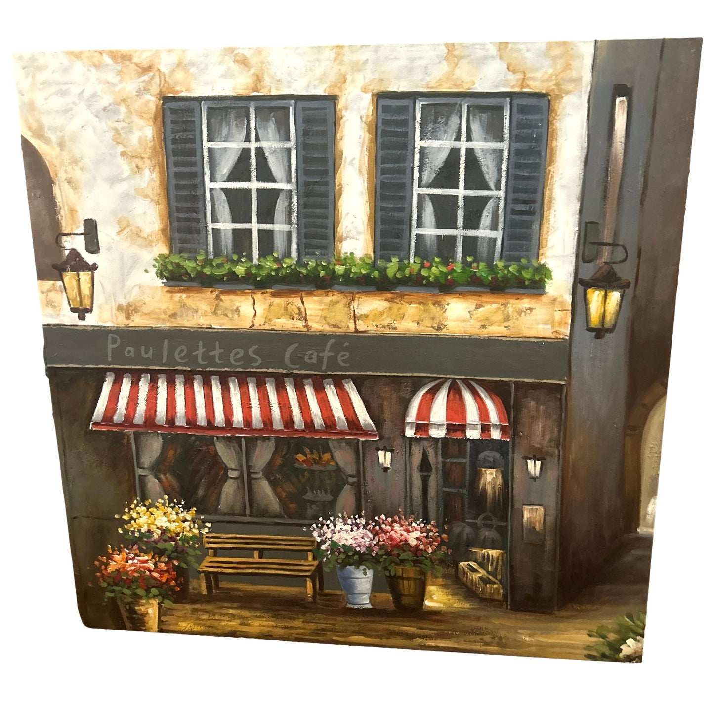 Paulettes Cafe Decor Painting