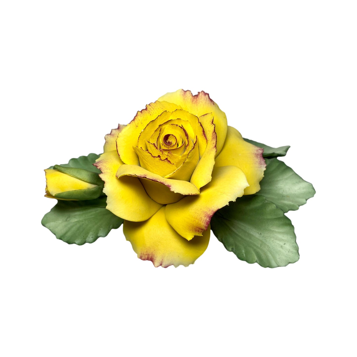 Capodimonte Yellow Rose