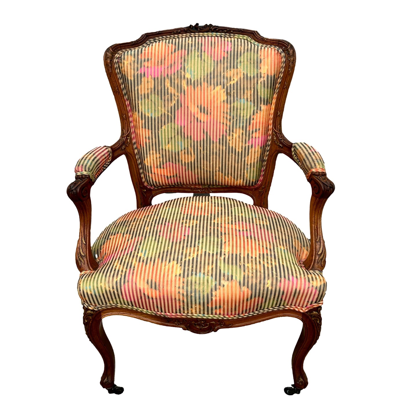 Pair of Upholstered Arm Chairs