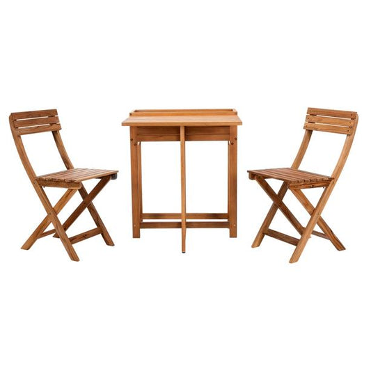 Walten Flower Shelf 3 Piece Bistro Set