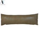 LEATHER THROW PILLOW