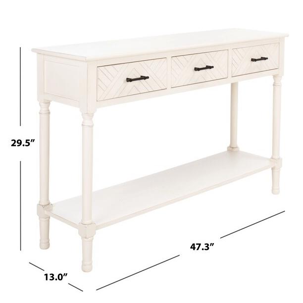 Peyton 3 Drawer Console Table