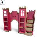 PRINCESS BUNK BED AND DESK