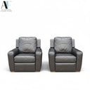AMERICAN LEATHER CARSON MANUAL RECLINERS (PAIR)