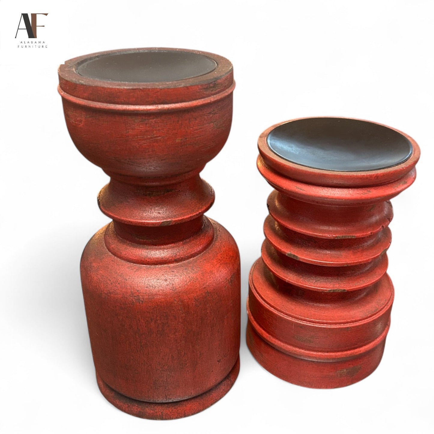 CANDLE HOLDERS (PAIR)